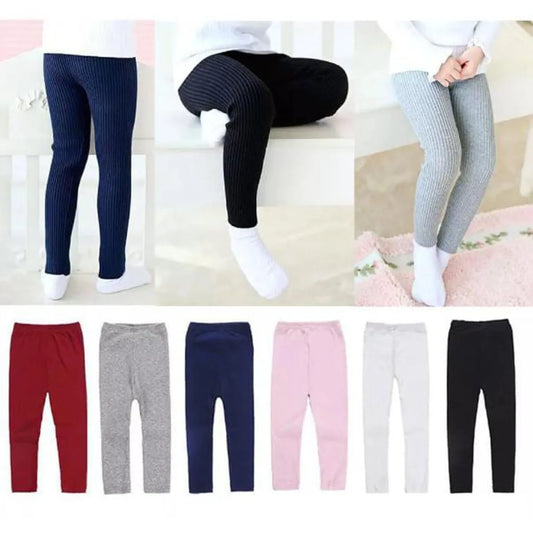 New Winter Warm Ribbed Stuff Tights For Women/Men