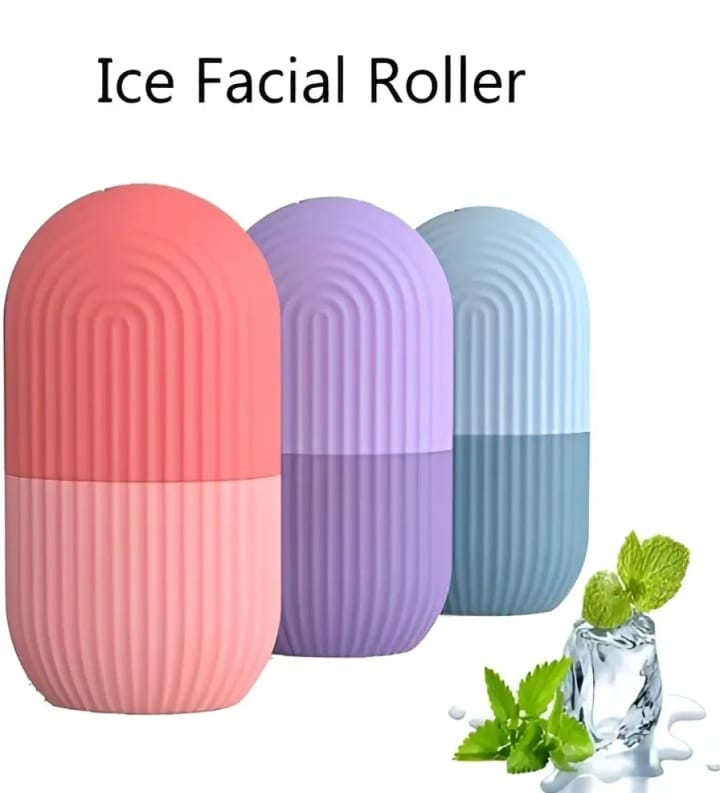 Silicone Ice Roller – Facial Massage for Glow & Firmness