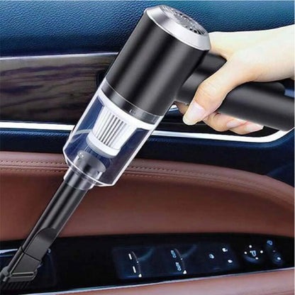 3 in 1 Car Mini Vacuum Cleaner with Blower Wireless Portable Rechargeable Handheld High Power Suction Vacuum Cleaning Machine for Home Car Computer Keyboard Cordless Air Blowing Dusting