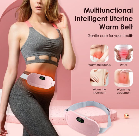 Menstrual Heating Pad – Portable Cordless Pain Relief with Heat & Vibration