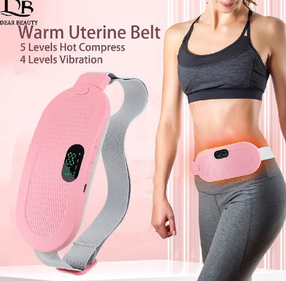 Menstrual Heating Pad – Portable Cordless Pain Relief with Heat & Vibration