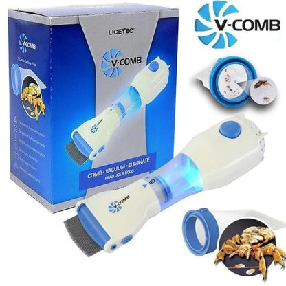 V-Comb Head Lice Removal Machine with 4 Extra Filters