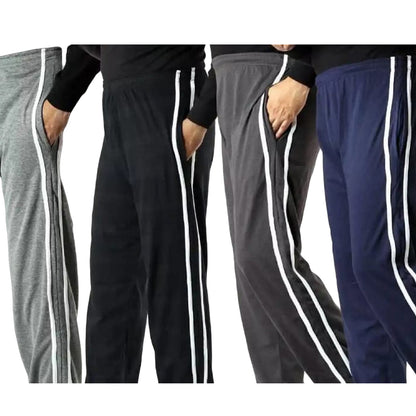 New Winter Warm Fleece Trouser For Men - Multicolor