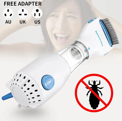 V-Comb Head Lice Removal Machine with 4 Extra Filters