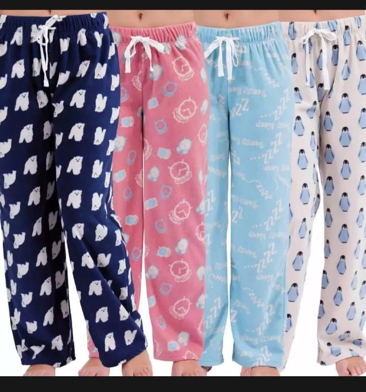 Women's Multicolor Jersey Pajamas