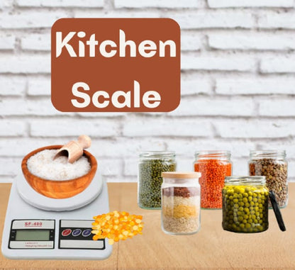 10kg Digital Kitchen Scale – Multi-Purpose Weighing Scale