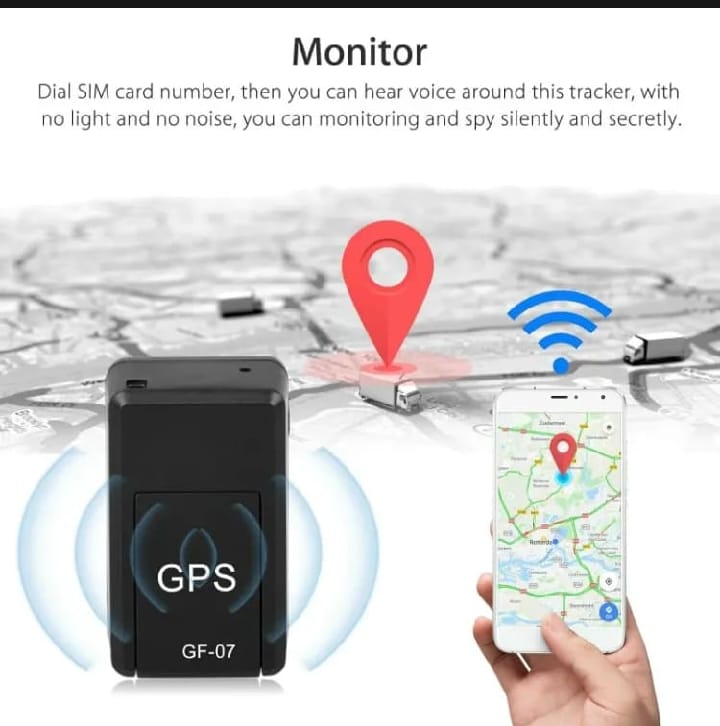 GF07 Mini GPS Tracker – Real-Time Vehicle Tracking with Magnetic Mount