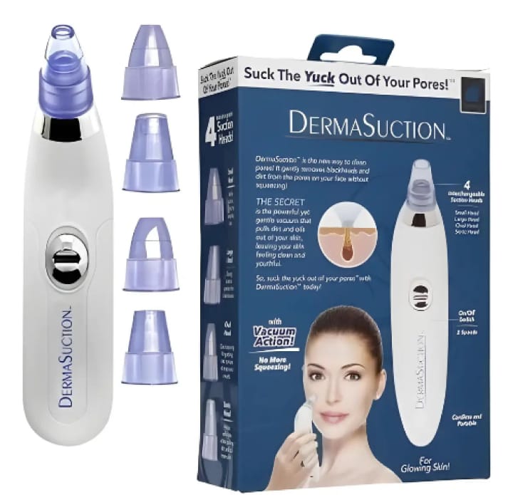 4-in-1 Derma Suction Blackhead Removal Machine – Acne & Pore Cleaner