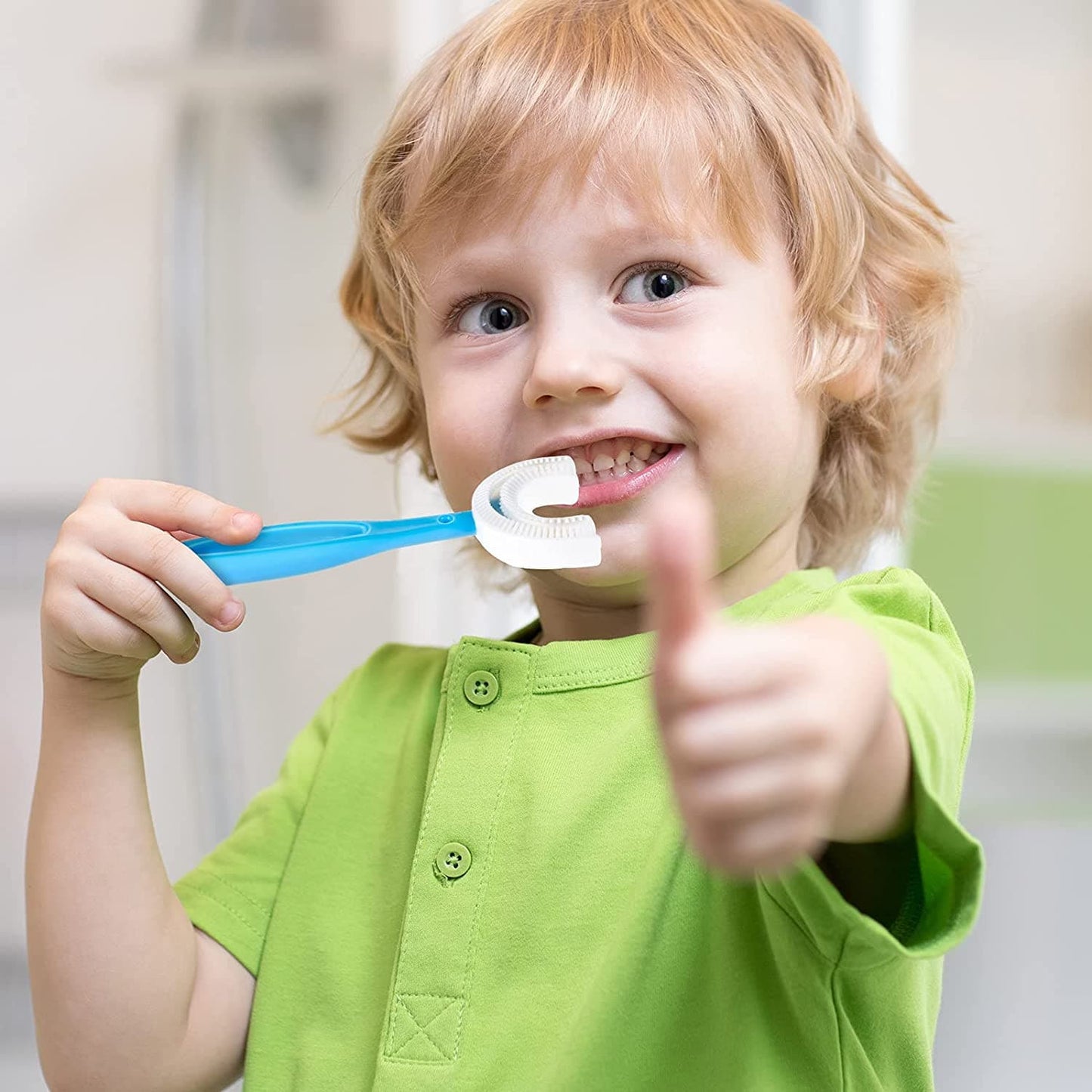 High-Quality U-Shape Toothbrush for Kids - The Perfect Brush for Bright Smiles!